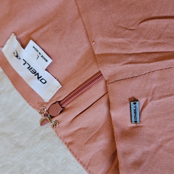 O'Neil Ambrosio Pink High-Low Maxi Skirt High Waist Size Large Lightwaist - Picture 14 of 14